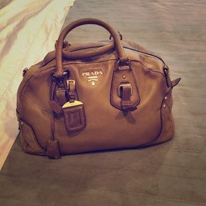 vintage prada bowling bag